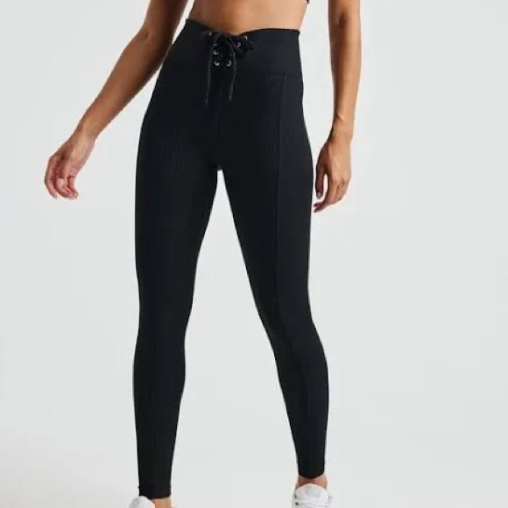 Year of ours ribbed football leggings size XS